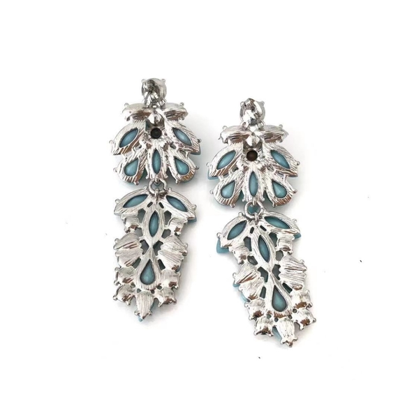 Brand New Earrings with Rhinestones - Picture 4 of 5